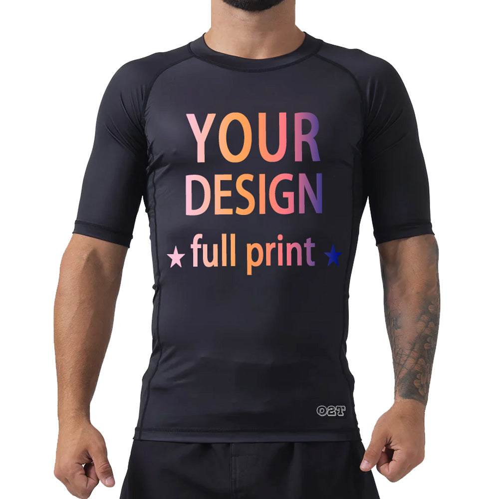 Design Your Own Men's BJJ Rash Guard