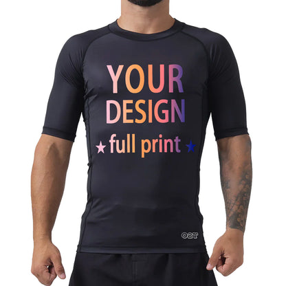 Design Your Own Men's BJJ Rash Guard