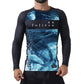 O2TEE Premium Grade BJJ Rashguard - Long Sleeve Jujitsu Training Top